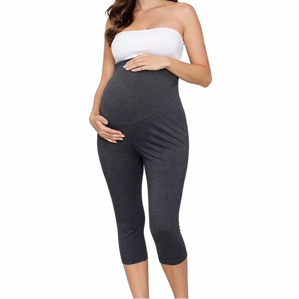 Old Navy NWT Maternity dark gray cropped leggings XXL